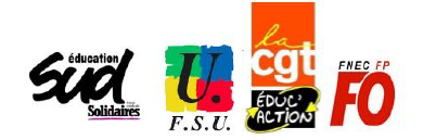 NON aux sanctions à l’encontre de nos collègues de Saint Étienne. Déclaration intersyndicale CSA ministériel 17 janvier