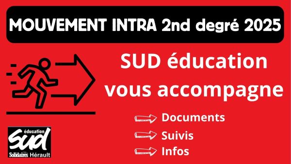 Certifié-es/agrégé-es : Mutations INTRA 2025