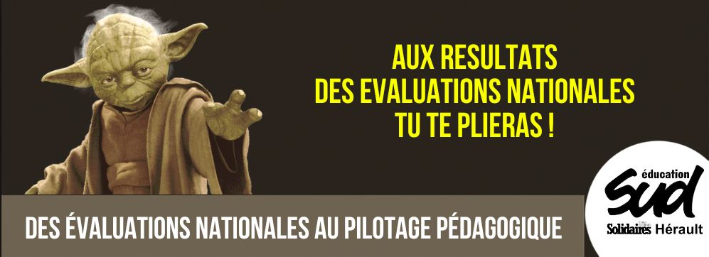 AUX RESULTATS DES EVALUATIONS NATIONALES, TU TE PLIERAS!